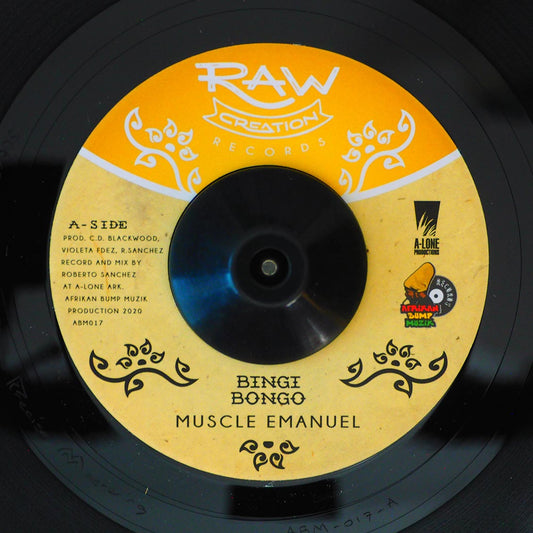 Muscle Emanuel - Bingi Bongo [2021 New Vinyl Record 7" Single]