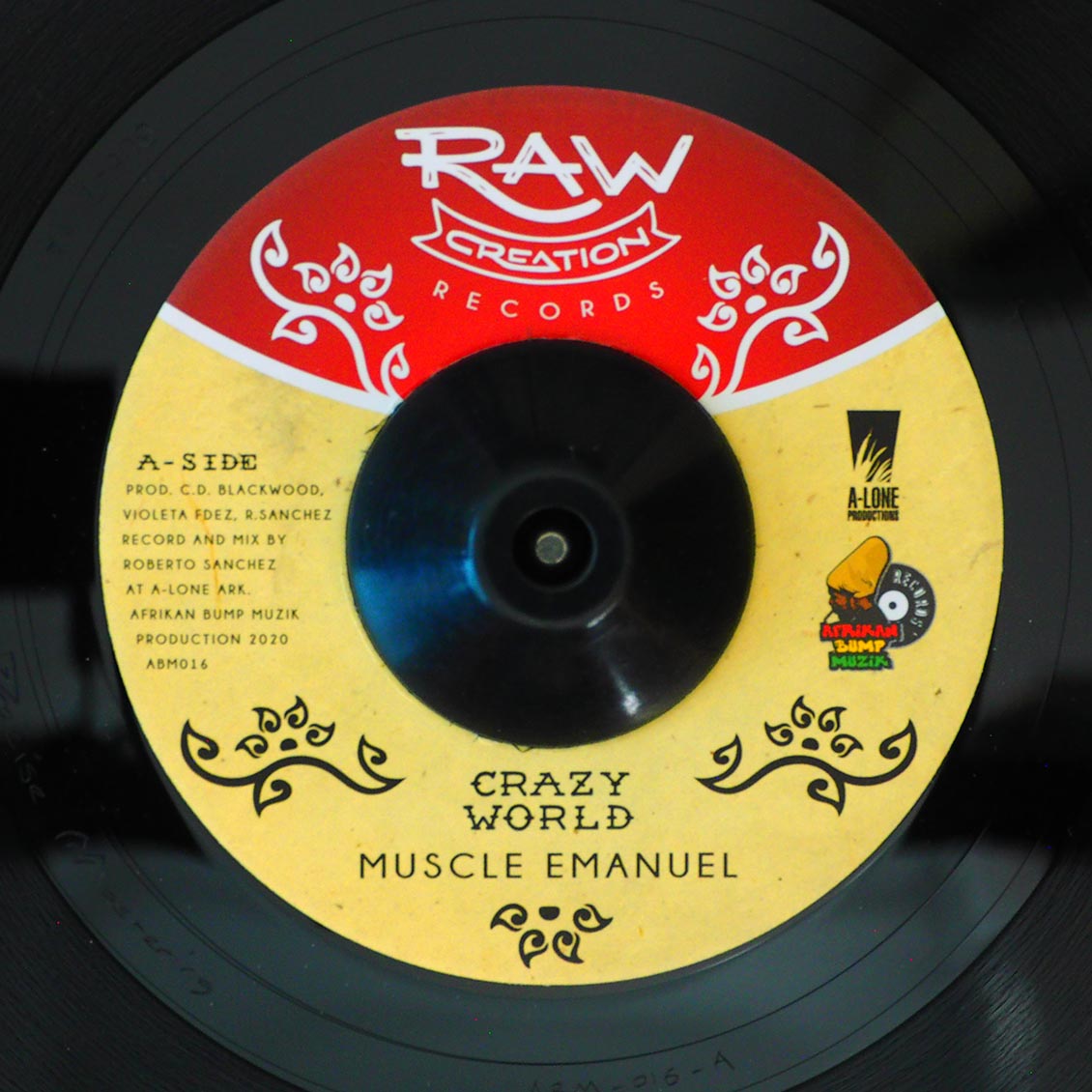 Muscle Emanuel - Crazy World [2021 New Vinyl Record 7" Single]