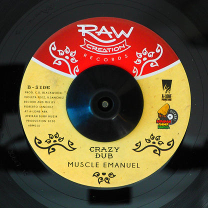 Muscle Emanuel - Crazy World [2021 New Vinyl Record 7" Single]
