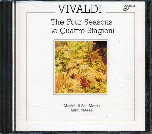 Musici di San Marco, Luigi Varese - Vivaldi: The Four Seasons [New CD]