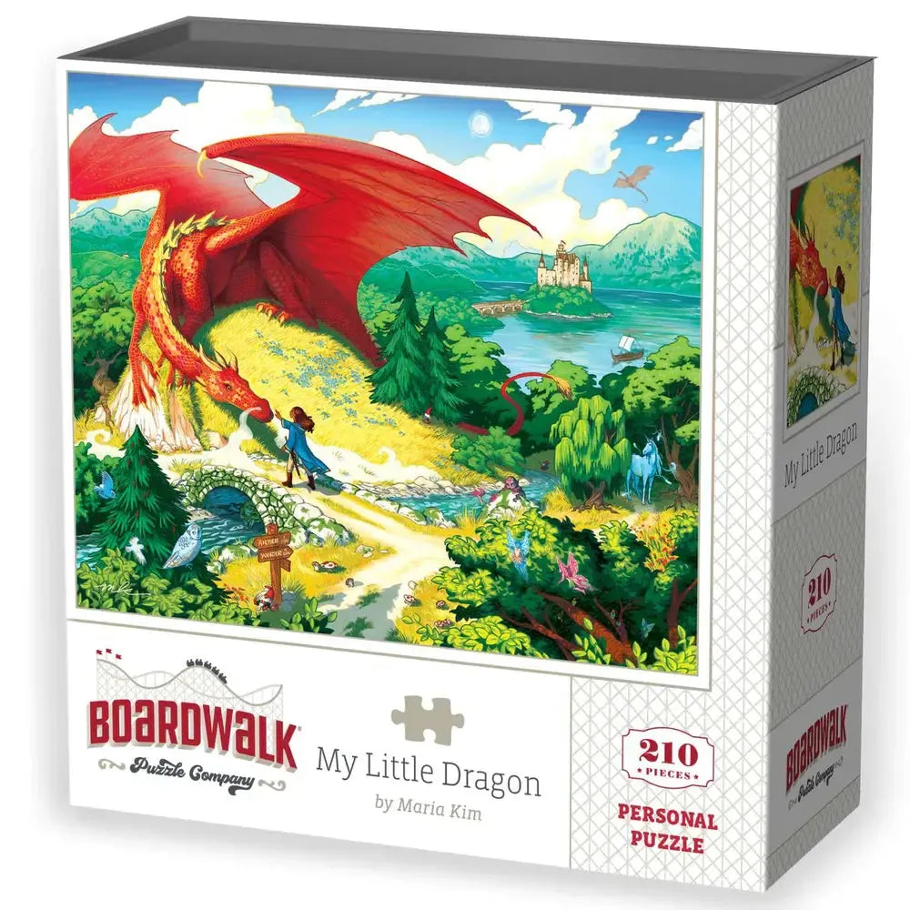 My Little Dragon 210 Piece Jigsaw Puzzle Boardwalk