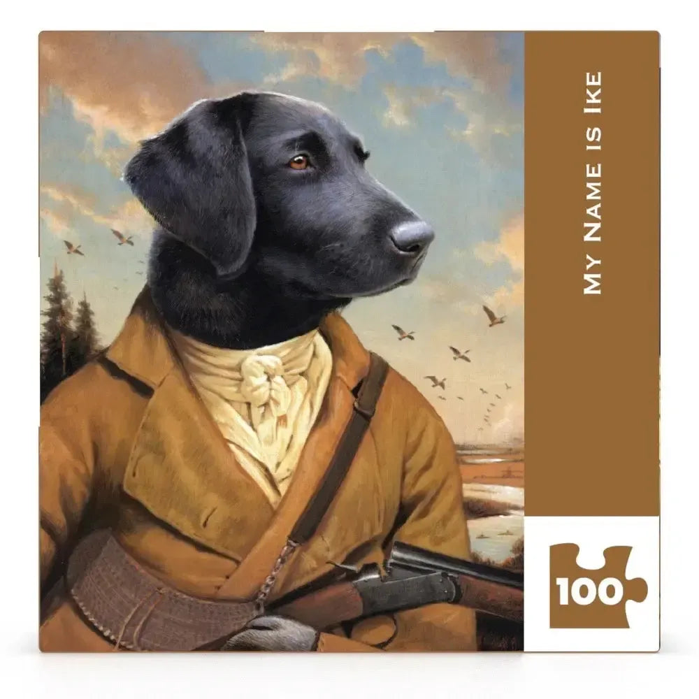 My Name is Ike by Bill Mayer 100 Piece Mini Jigsaw Puzzle NYPC