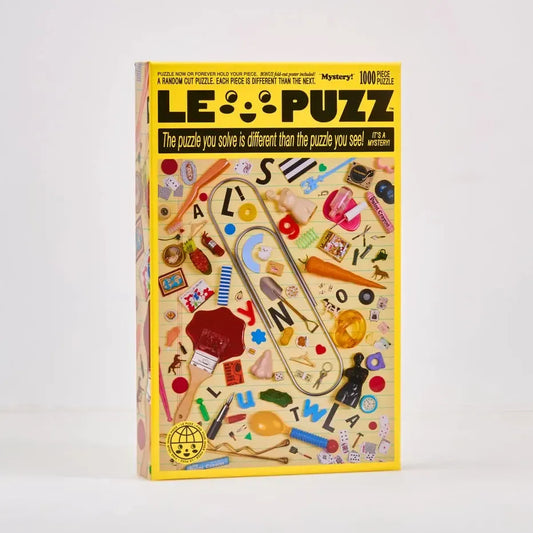 Mystery 1000 Piece Jigsaw Puzzle Le Puzz