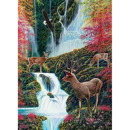 Mystic Forest 500 Piece Jigsaw Puzzle Cobble Hill