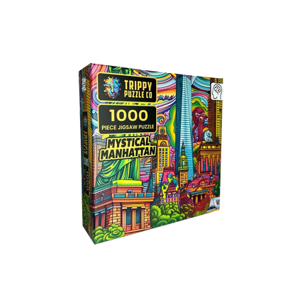 Mystical Manhattan 1000 Piece Jigsaw Puzzle Trippy