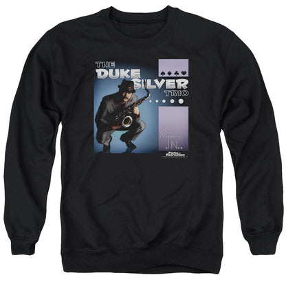 Parks And Rec Album Cover Mens Crewneck Sweatshirt Black