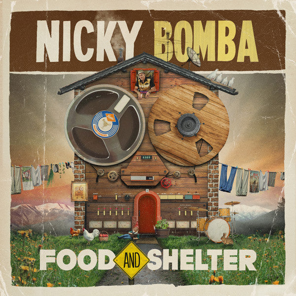 Nicky Bomba - Food & Shelter (Aus) [LP] Vinyl Record