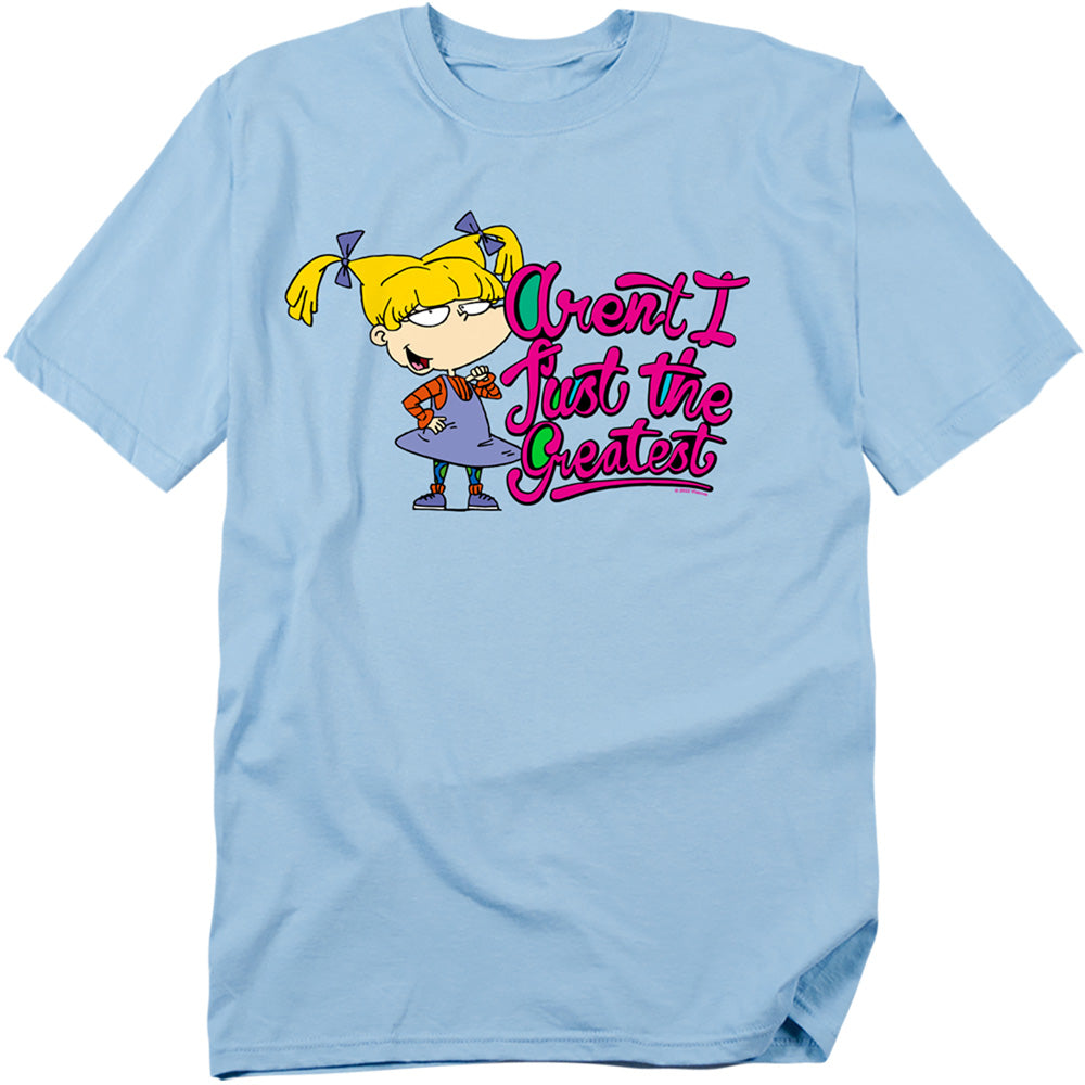 Rugrats Angelica Aren’T I Just The Greatest Mens T Shirt Light Blue