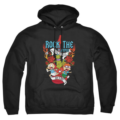 Rugrats Rock The Playpen Music Festival Mens Hoodie Black