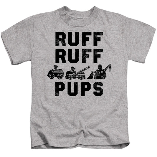 Paw Patrol Ruff Pups Juvenile Kids Youth T Shirt Athletic Heather Officially Licensed