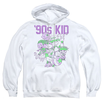 Nickelodeon 90S 90'S Kid Mens Hoodie White Officially Licensed