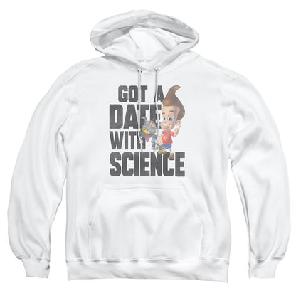 Jimmy Neutron Jimmy Neutron Science Mens Hoodie White Officially Licensed
