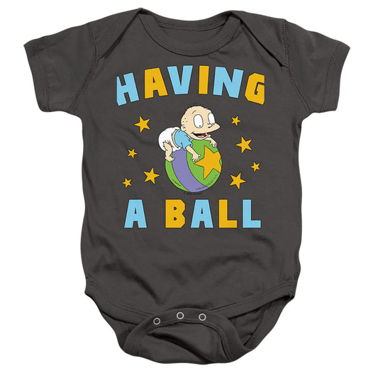 Rugrats Having A Ball Infant Baby Snapsuit Charcoal Officially Licensed
