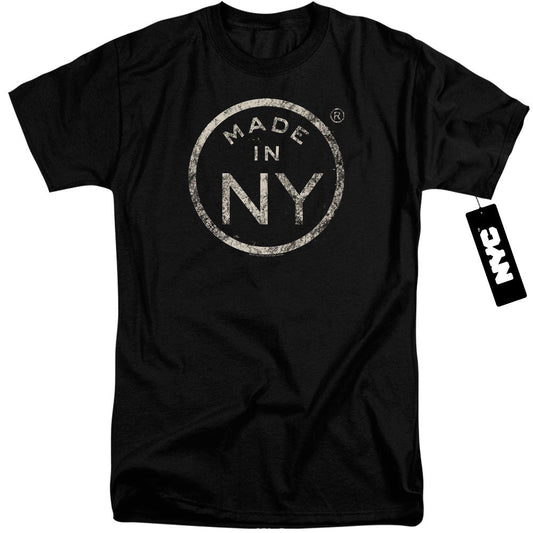 New York City Ny Made Mens Tall T Shirt Black Officially Licensed