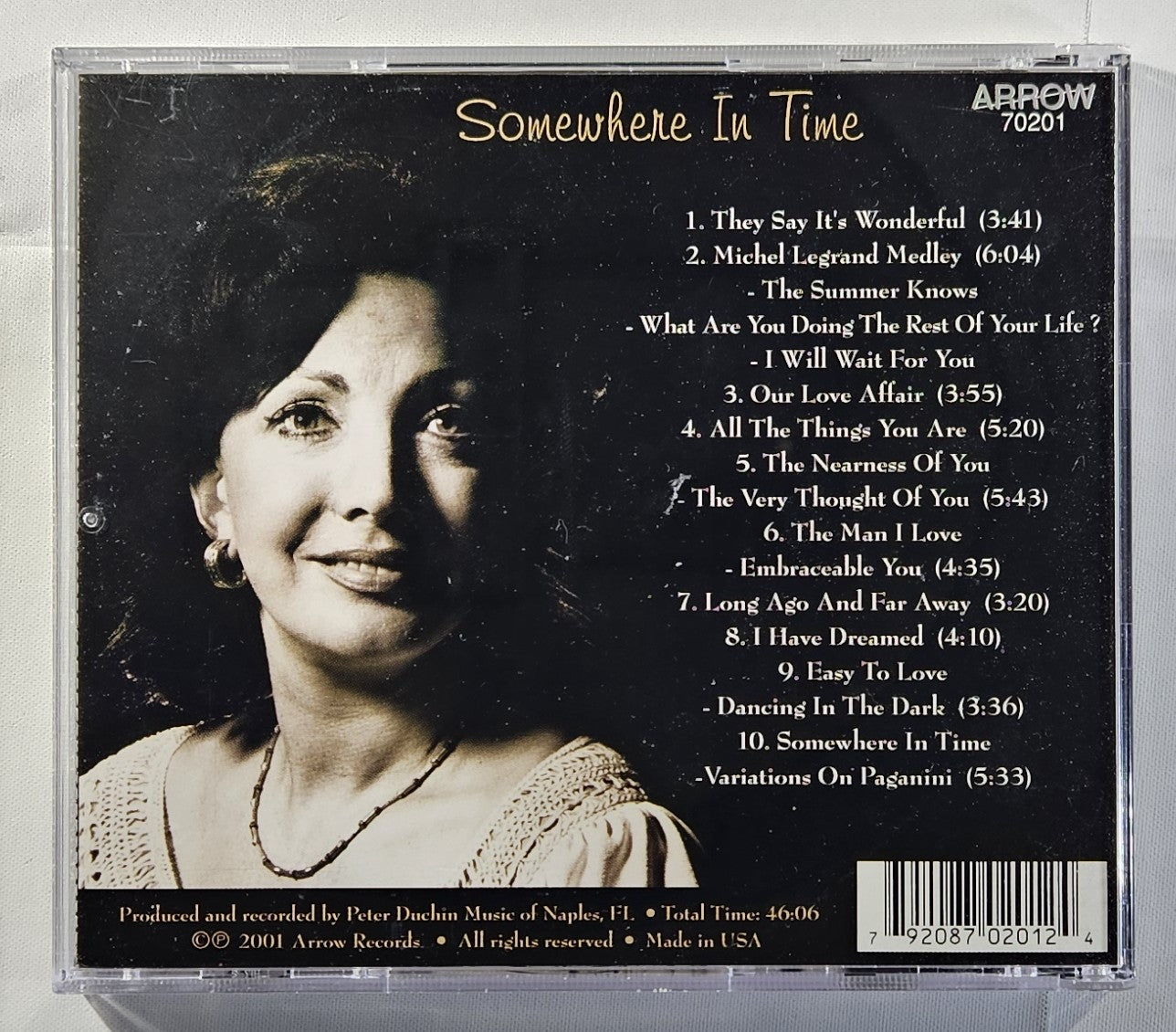 Nancie Purtill - Somewhere in Time [2001 Used CD]