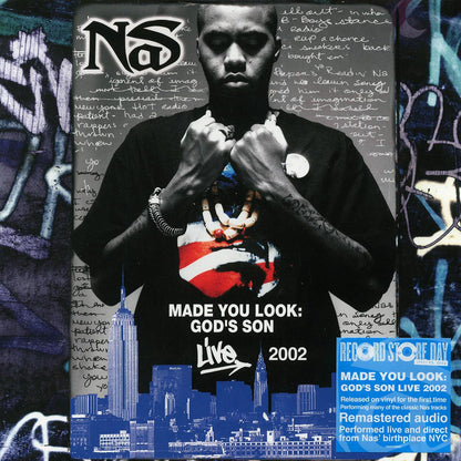 Nas - Made You Look: God's Son Live 2002 [2023 Record Store Day Reissue Remastered] [New Vinyl Record LP]