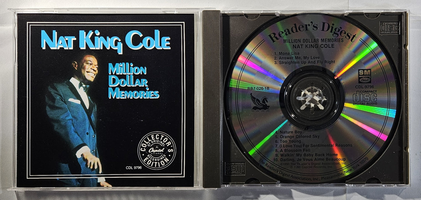 Nat King Cole - Million Dollar Memories [1990 Compilation] [Used CD]