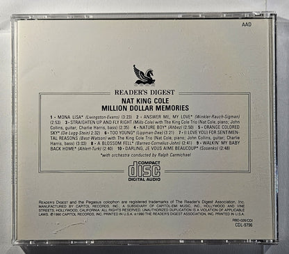 Nat King Cole - Million Dollar Memories [1990 Compilation] [Used CD]