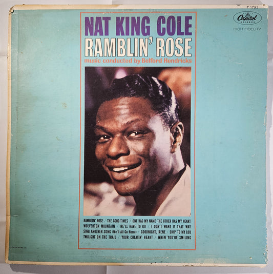 Nat King Cole - Ramblin' Rose [1962 Mono] [Used Vinyl Record LP] [D]