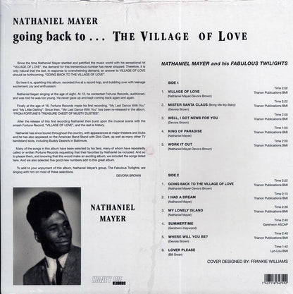 Nathaniel Mayer - Going Back to the Village of Love [2020 Reissue] [New Vinyl Record LP]