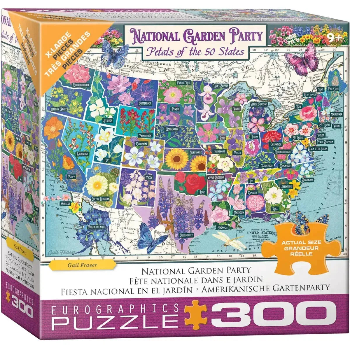 National Garden Party 300 Piece Jigsaw Puzzle Eurographics