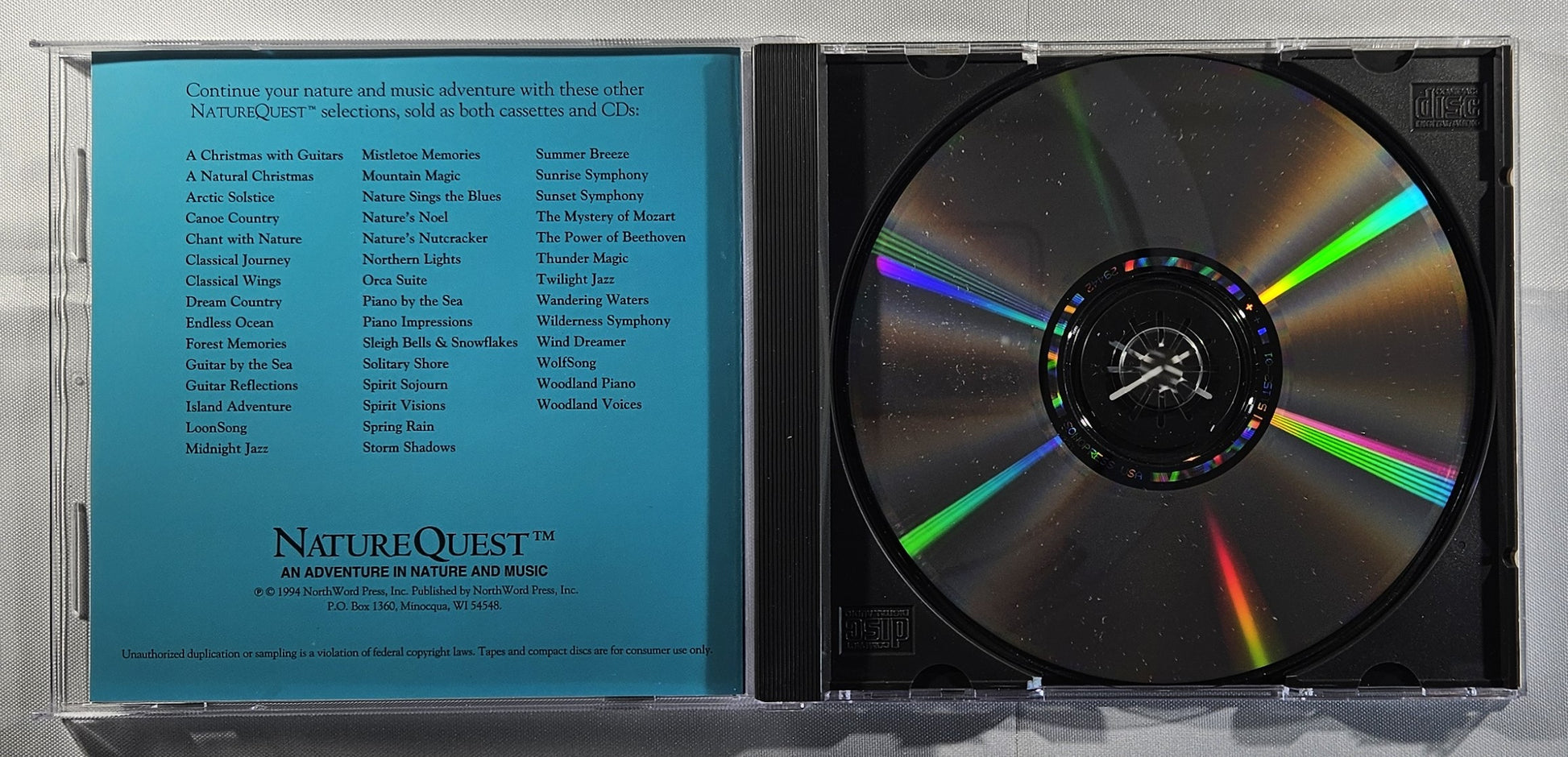 Nature Quest - Island Adventure [1994 Used CD]