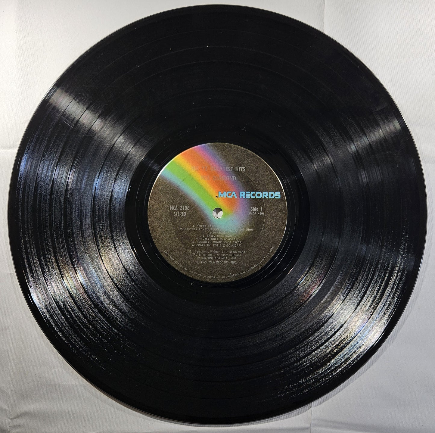 Neil Diamond - His 12 Greatest Hits [1974 Club Edition Terre Haute Press] [Used Vinyl Record LP] [B]