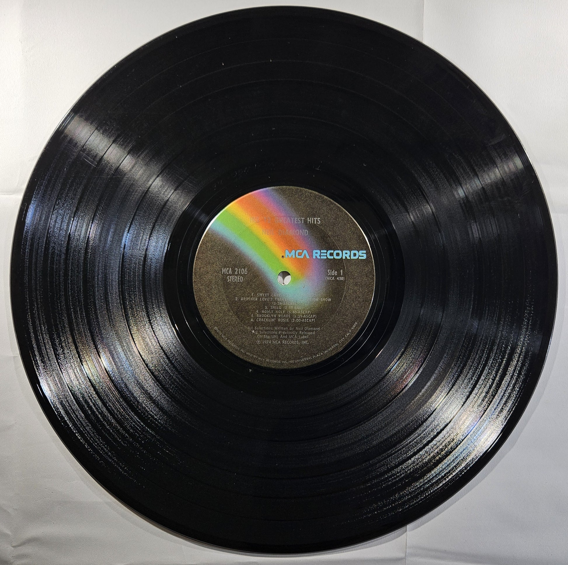 Neil Diamond - His 12 Greatest Hits [1974 Club Edition Terre Haute Press] [Used Vinyl Record LP] [B]