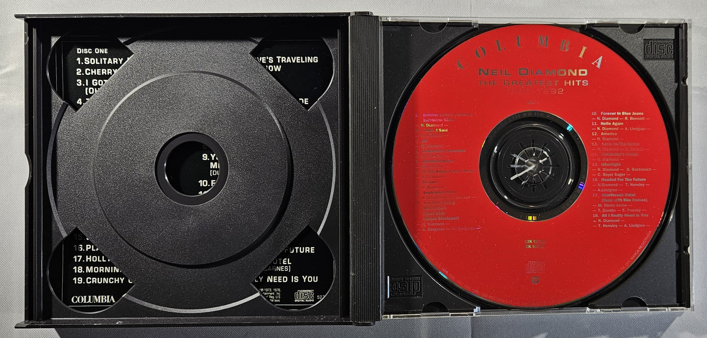 Neil Diamond - The Greatest Hits 1966-1992 [Compilation] [Used Double CD] [B]
