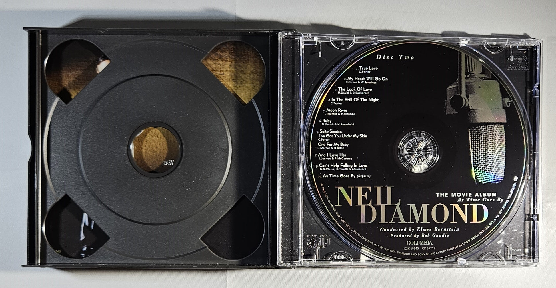 Neil Diamond - The Movie Album As Time Goes By [1998 Used Double CD]