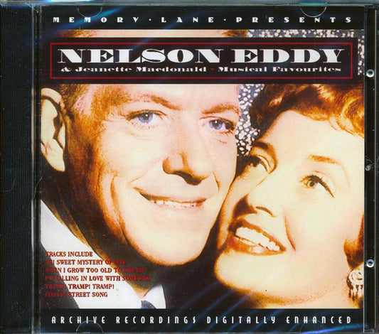 Nelson Eddy & Jeanette MacDonald - Musical Favourites [2012 Compilation] [New CD]