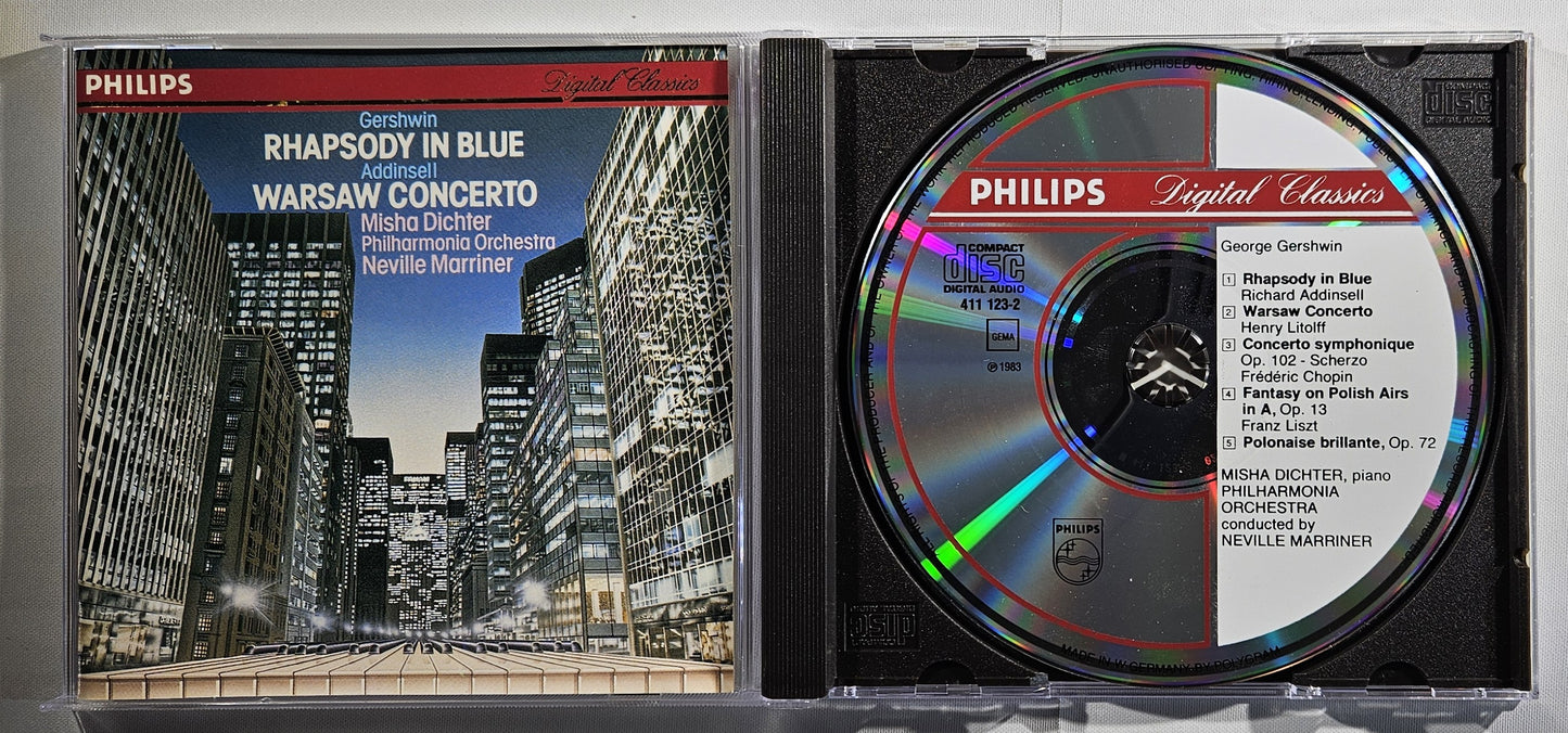 Neville Marriner - Rhapsody in Blue, Warsaw Concerto [1984 Used CD]