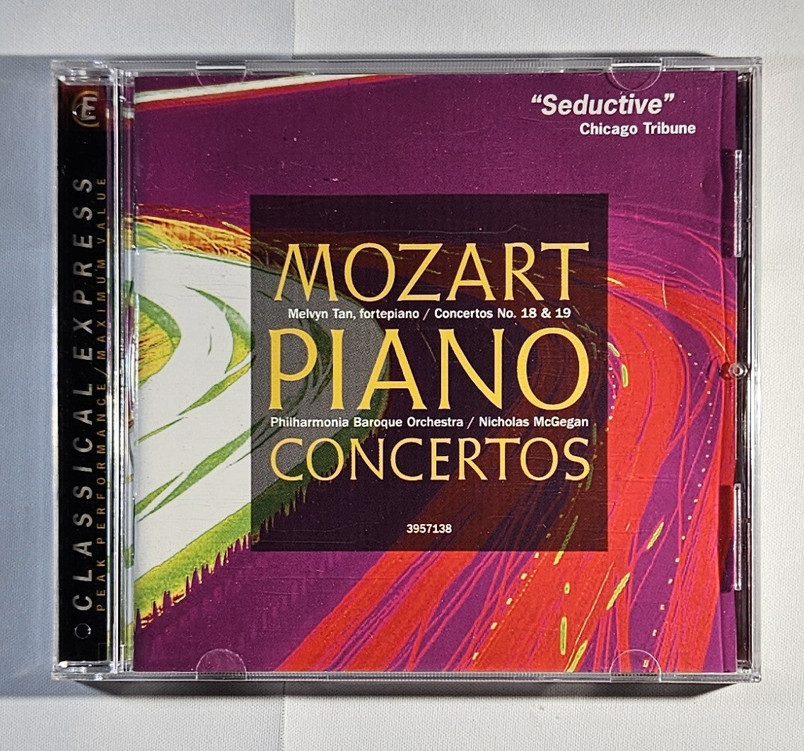 Nicholas McGegan - Mozart: Piano Concertos K.456, K,459 [2001 Reissue] [Used CD]