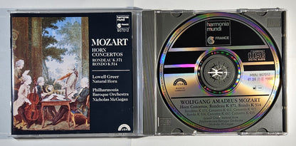 Nicholas McGegan - Mozart Horn Concertos [1988 Used CD]