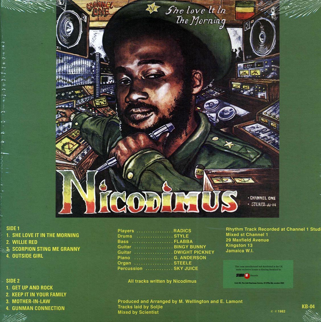 Nicodimus - She Love It in the Morning [2022 Reissue] [New Vinyl Record LP]