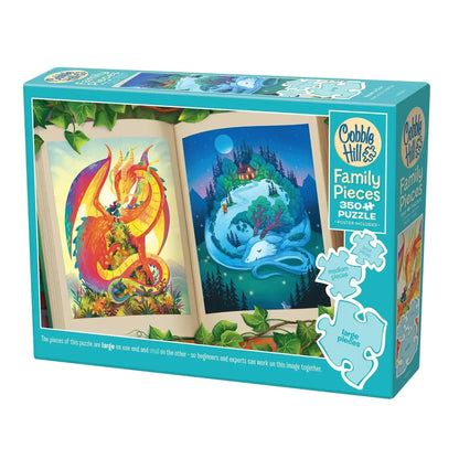 Night & Day 350 Piece Family Jigsaw Puzzle Cobble Hill