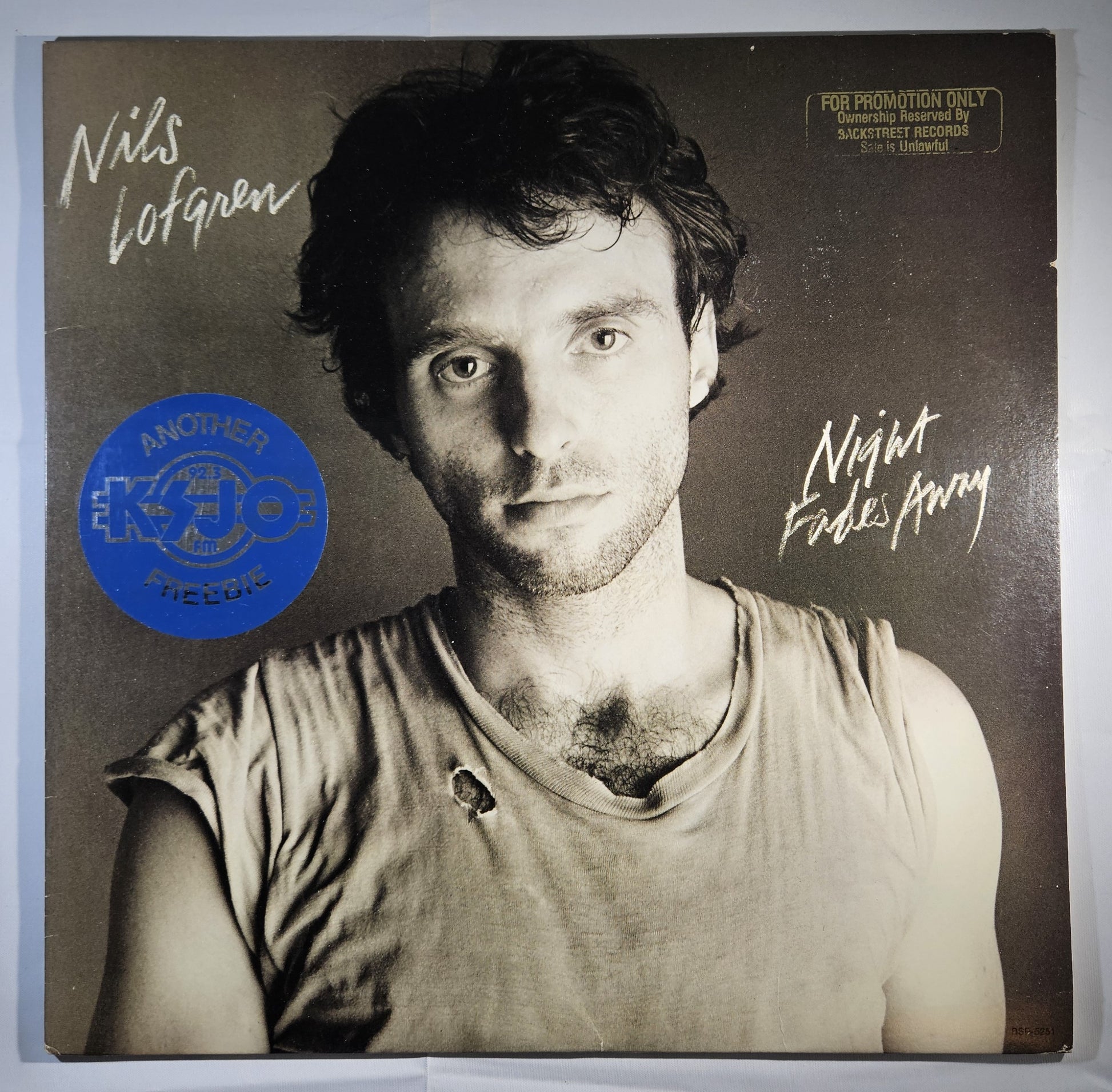 Nils Lofgren - Night Fades Away [1981 Promo] [Used Vinyl Record LP]