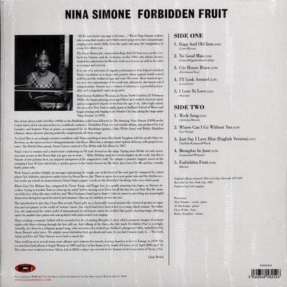 Nina Simone - Forbidden Fruit [2017 Reissue 180G Green] [New Vinyl Record LP]