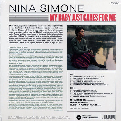 Nina Simone - My Baby Just Cares for Me [2022 Reissue Picture Disc 180G] [New Vinyl Record LP]