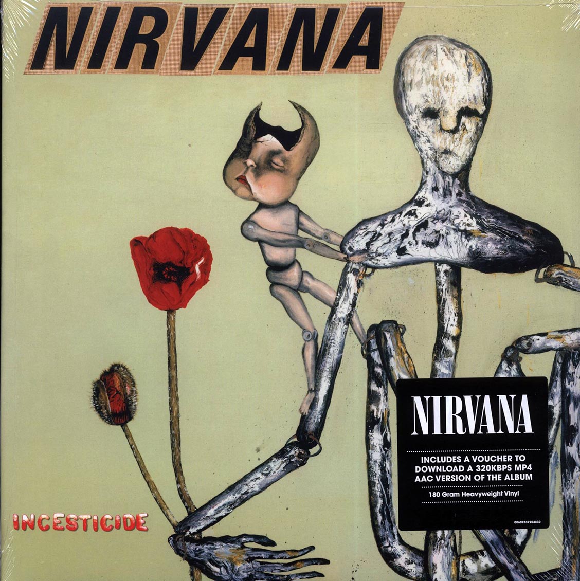 Nirvana - Incesticide [2017 Compilation Remastered 25th Anniversary 180G] [New Double Vinyl Record LP]