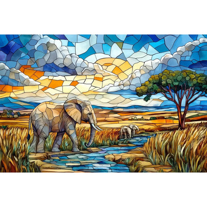 Noble Nomads 1000 Piece Jigsaw Puzzle Trippy