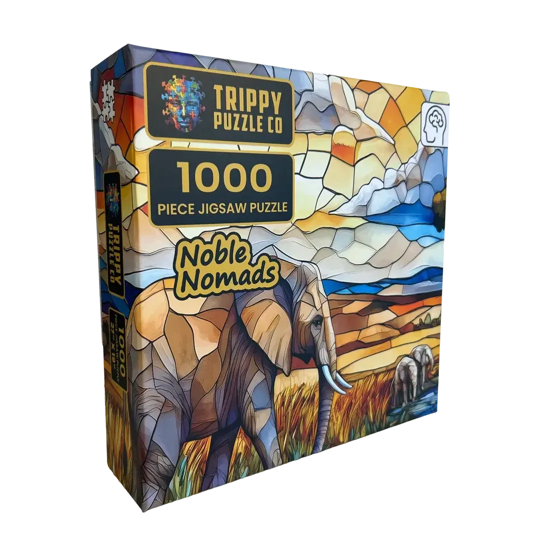 Noble Nomads 1000 Piece Jigsaw Puzzle Trippy
