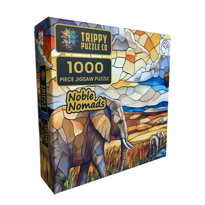 Noble Nomads 1000 Piece Jigsaw Puzzle Trippy