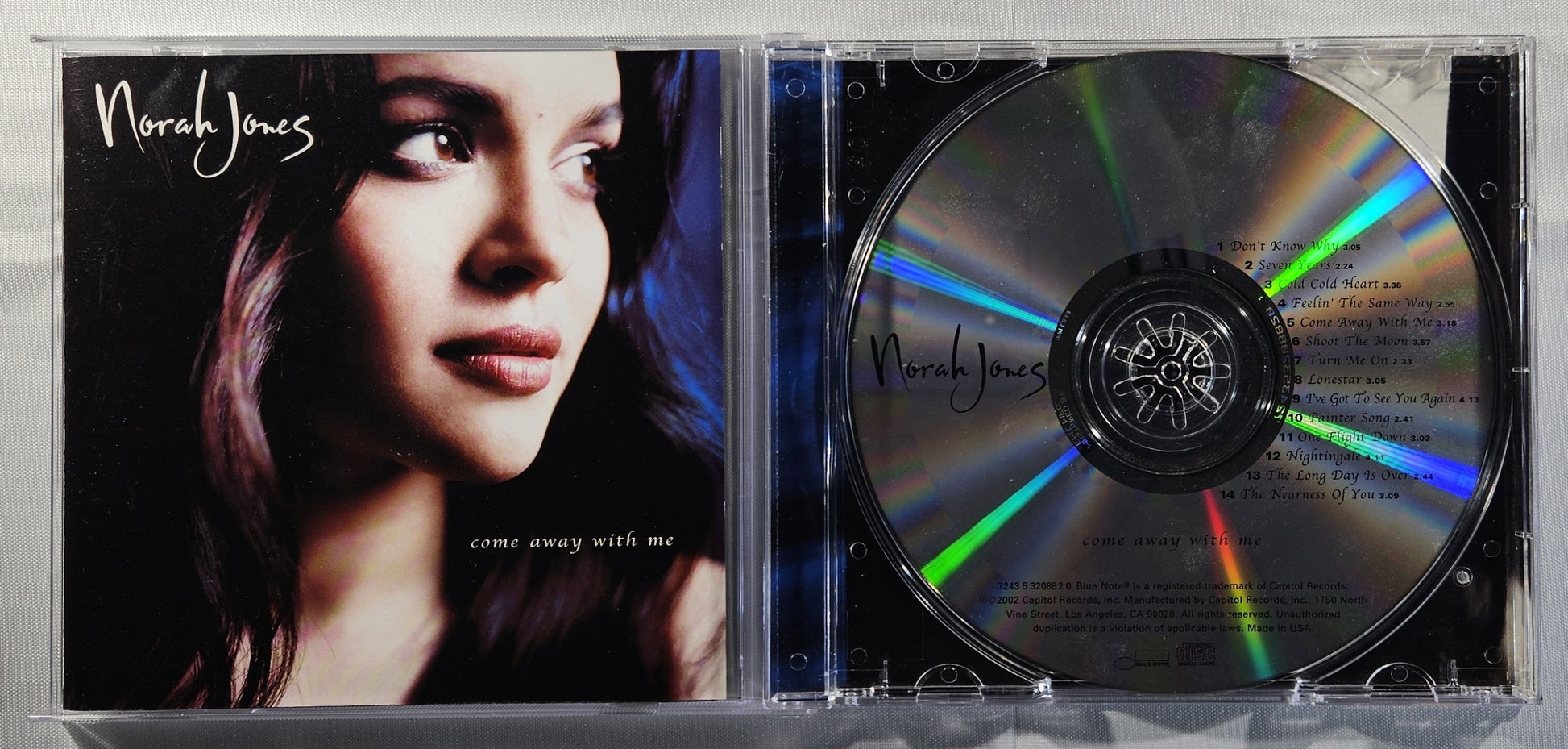 Norah Jones - Come Away With Me [2002 Used CD] [E]
