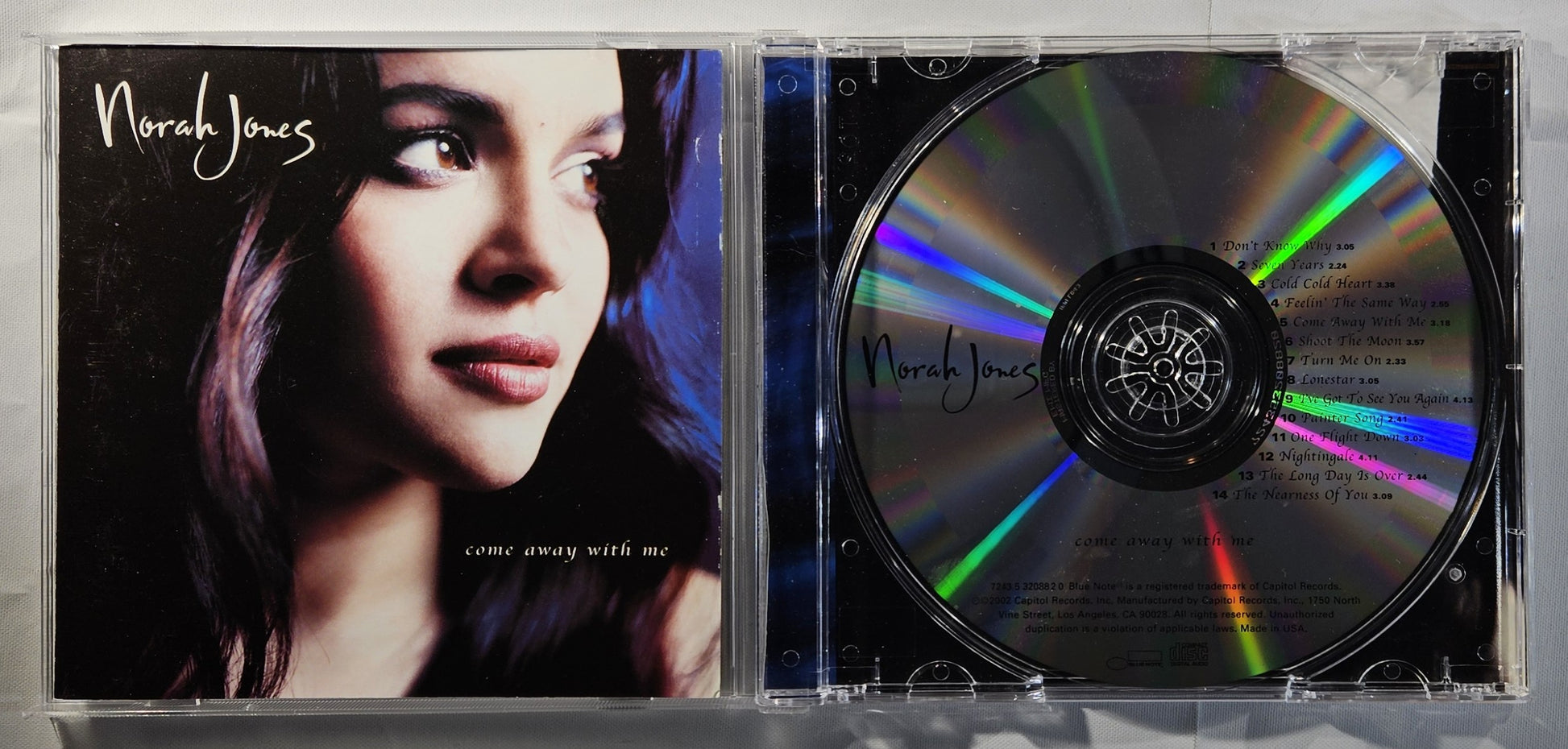 Norah Jones - Come Away With Me [2002 Used CD] [F]