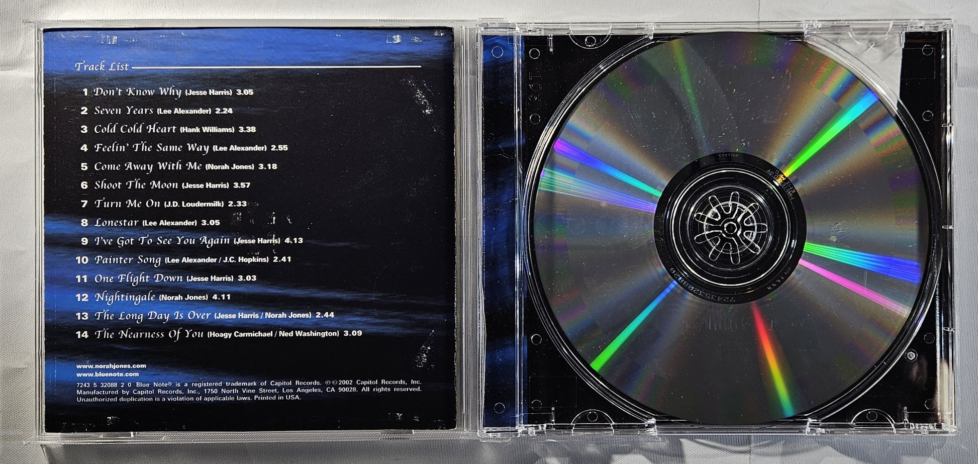 Norah Jones - Come Away With Me [2002 Used CD] [F]