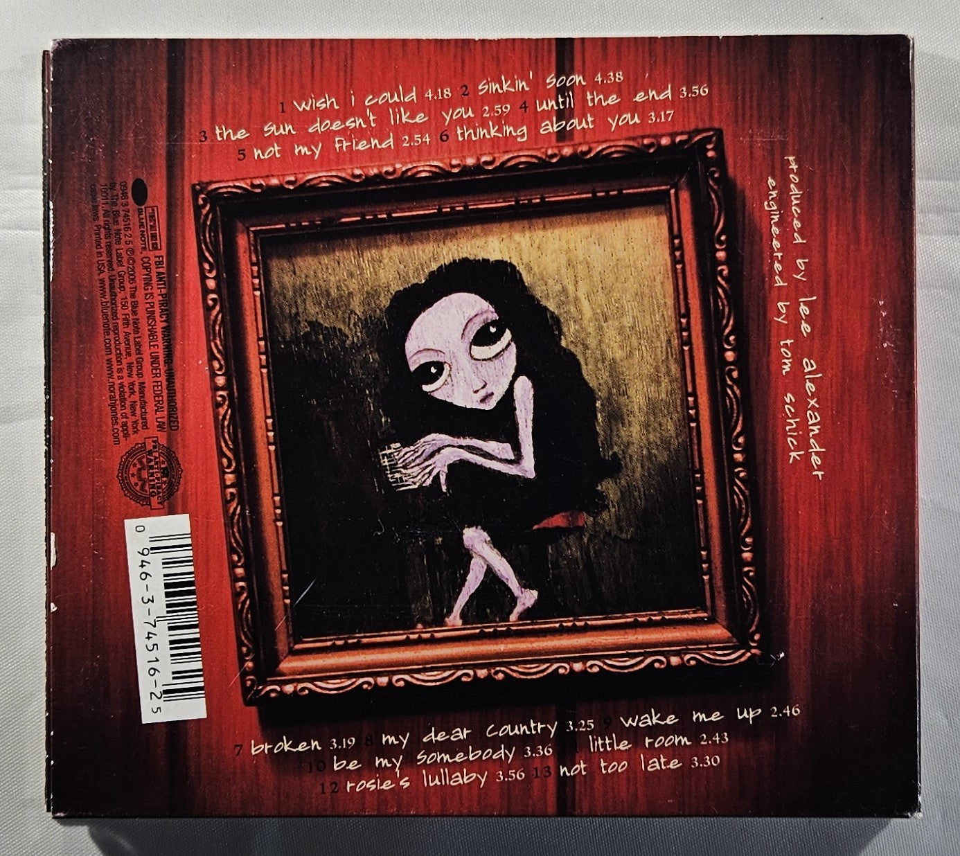 Norah Jones - Not Too Late [2007 Digipack] [Used CD]