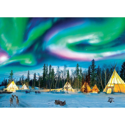 Northern Lights 1000 Piece Jigsaw Puzzle Eurographics