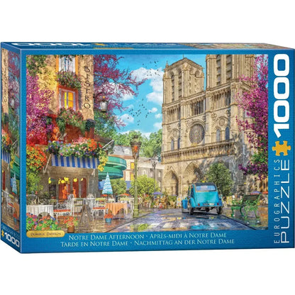 Notre Dame Afternoon 1000 Piece Jigsaw Puzzle Eurographics