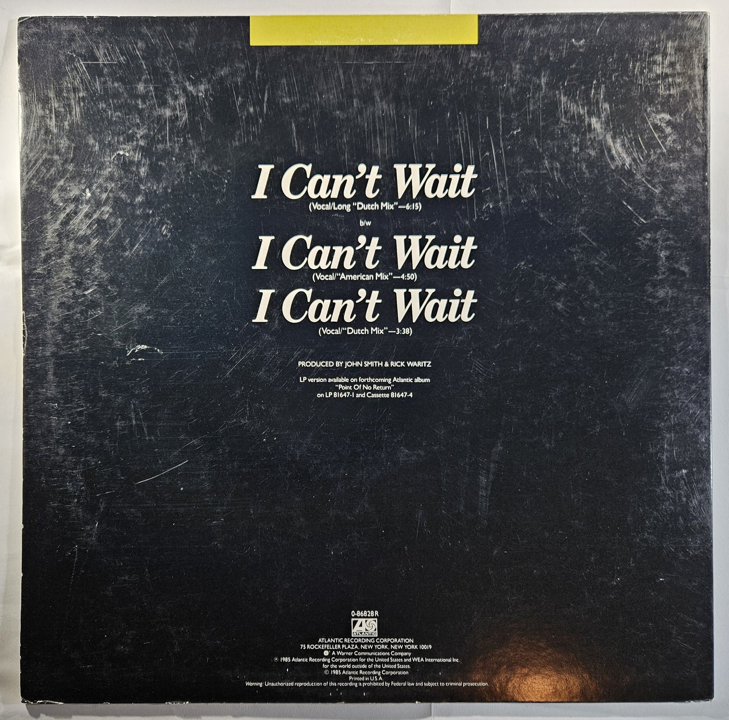 Nu Shooz - I Can't Wait [1986 Allied Pressing] [Used Vinyl Record 12" Single] [B]